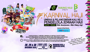 Karnival Haji, Umrah dan Pelancongan Ke-4 Dibuka 28 November Ini