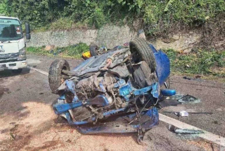 Ibu Maut, Suami dan Anak Cedera Dalam Nahas di Lebuhraya Karak