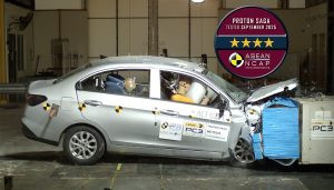 Proton Saga Serba Baharu Raih Penarafan 4-Bintang ASEAN NCAP