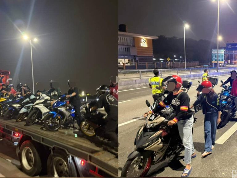 Lima Penunggang Motosikal Ditahan, 14 Motor Disita Termasuk Kes Ubah Suai Haram