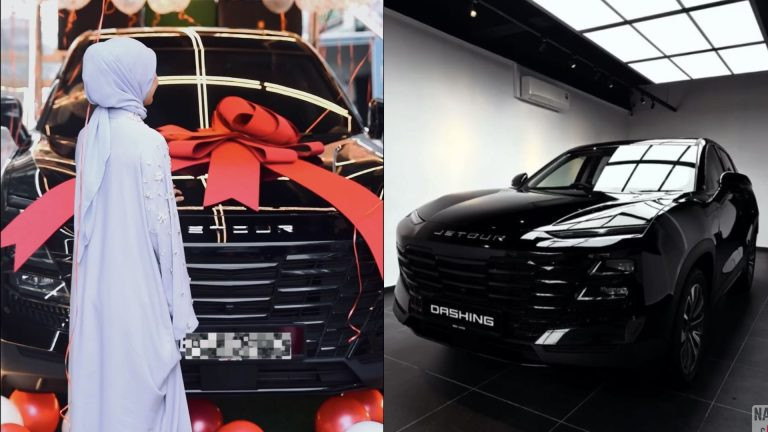 Nabila Razali Kongsi Keterujaan, Terima Hadiah Jetour Dashing Daripada Suami