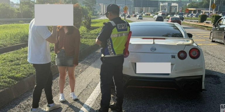 Bawa Awek Jalan Dengan GT-R Sewa, Akhirnya Kereta Kena Sita JPJ