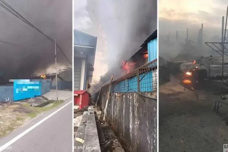 Tragedi Kebakaran Bengkel: 51 Kereta Musnah Di Sungai Buloh