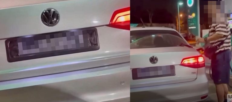 “Jimat Tak Jadi: Warga Singapura Kutuk Pemilik VW Yang Kini Diburu Polis”