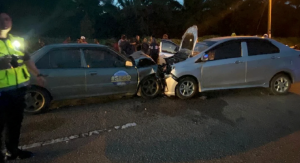 Dua Maut Dalam Nahas Bertembung Di Jasin