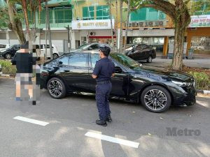 JPJ Sita BMW Milik VIP Guna Nombor Pendaftaran Satu Digit Motosikal