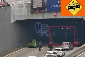 Penghantar P-Hailing Maut Langgar Kereta Rosak di LDP