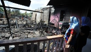 Kebakaran Kampung Plentong Baru: Kegembiraan Menyambut Syawal Bertukar Duka, Tiga Rumah Musnah