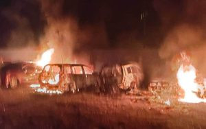 6 Kereta Musnah Kebakaran Bengkel Temerloh