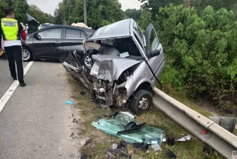 Nahas Dua Kenderaan Di Temerloh: Suami Isteri Warga Emas Maut, Cucu 13 Tahun Kritikal
