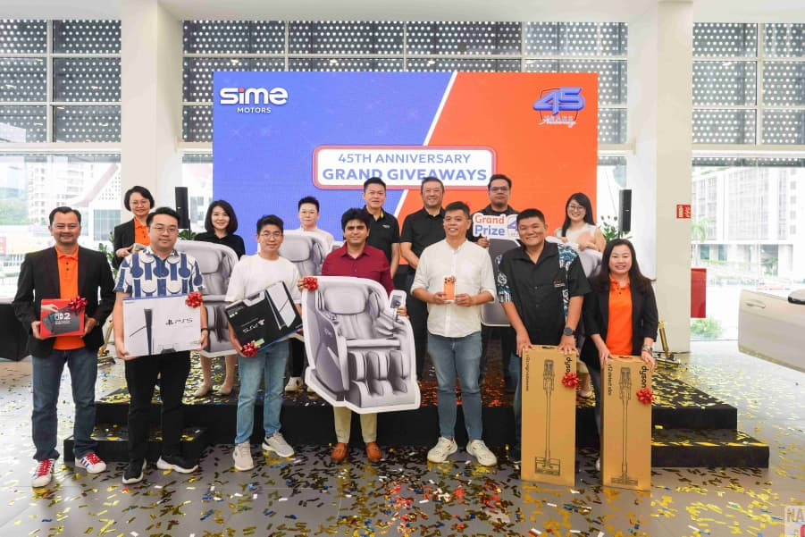 Sime Motors Serah Hadiah Utama BMW 2 Series Sempena Kemuncak Sambutan Ulang Tahun Ke-45