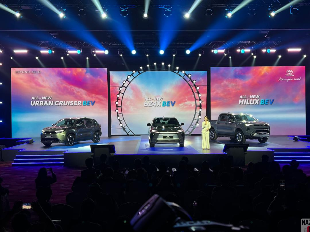 3 Model Toyota BEV Malaysia Mendarat Serentak! (Urban Cruiser, bZ4X & Hilux EV)