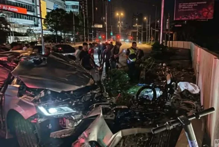 Tragedi Pemandu Mabuk Ragut Nyawa Pasangan Suami Isteri
