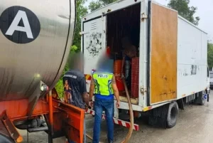 Rampasan Minyak Sawit Mentah RM633,050: Tiga Lelaki Dicekup Jalankan Aktiviti Tanpa Permit