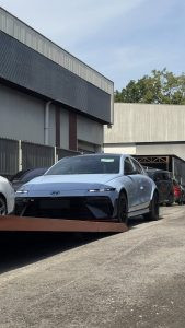 Rupa Sebenar Hyundai Ioniq 6 N Terdedah Tanpa Penyamaran