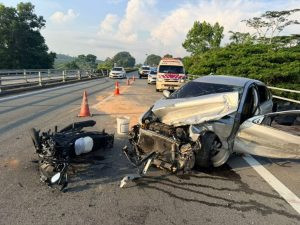 Dua Terkorban Dalam Kemalangan Libatkan Lima Kenderaan