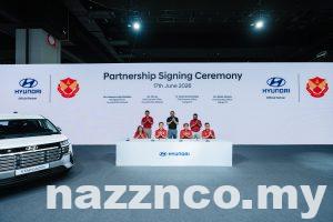 Hyundai Terus Perkasa Selangor FC, Serah Tucson Prestige Untuk Musim 2026/2027
