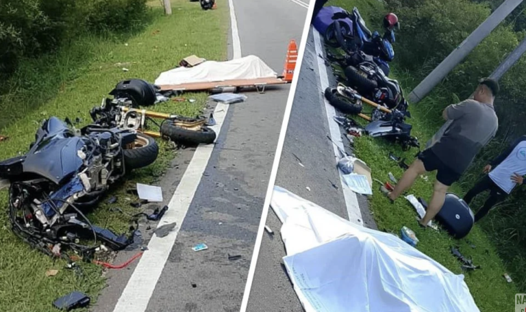 Tragis Di Selekoh Batang Kali, Pegawai Kanan Polis Maut Selepas Bertembung Lori
