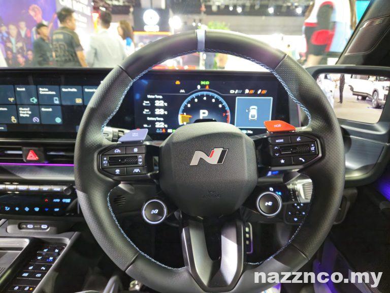 Stereng di dalam Hyundai Ioniq 5 dan Ioniq 6 N