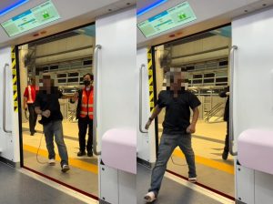 Lelaki Ditahan Ceroboh Landasan LRT3, Perkhidmatan Tren Tergendala Hampir 30 Minit