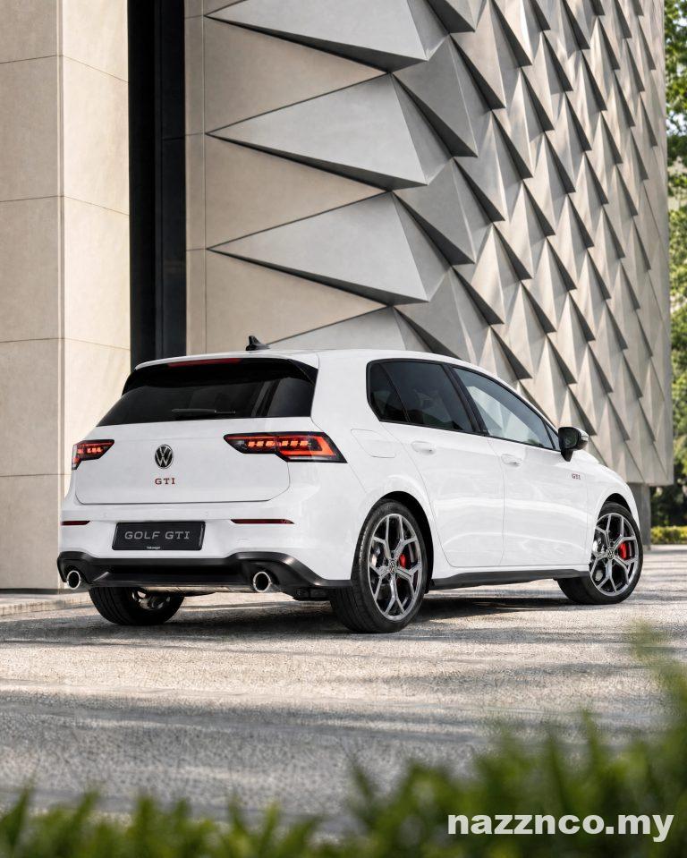 Bahagian Belakang Volkswagen Golf GTI 50 Tahun