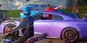Video Tular Bawa Padah, Pemandu Nissan GT-R Disaman Polis