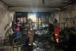 Kebakaran Rumah Kedai di Klang Ragut Dua Nyawa, Warga Emas dan Kanak-Kanak Maut