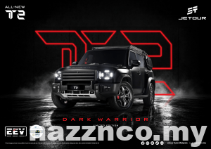 JETOUR T2 Dark Warrior Limited Edition, 69 Unit Sahaja Sempena Merdeka