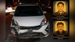 Dua Pelajar Tingkatan Lima Maut Dalam Kemalangan Tiga Kenderaan Di Temerloh