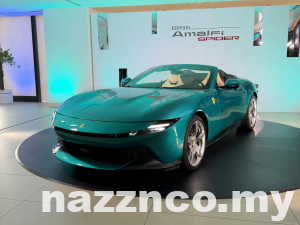 Ferrari Amalfi Spider Diperkenal Di Malaysia Bumbung Boleh Buka Dalam 13.5 Saat