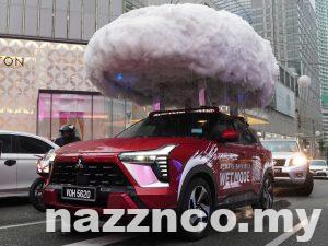 Mitsubishi Xforce Roving Cloud Bawa Pengalaman Pemanduan Ketika Hujan Lebih Dekat
